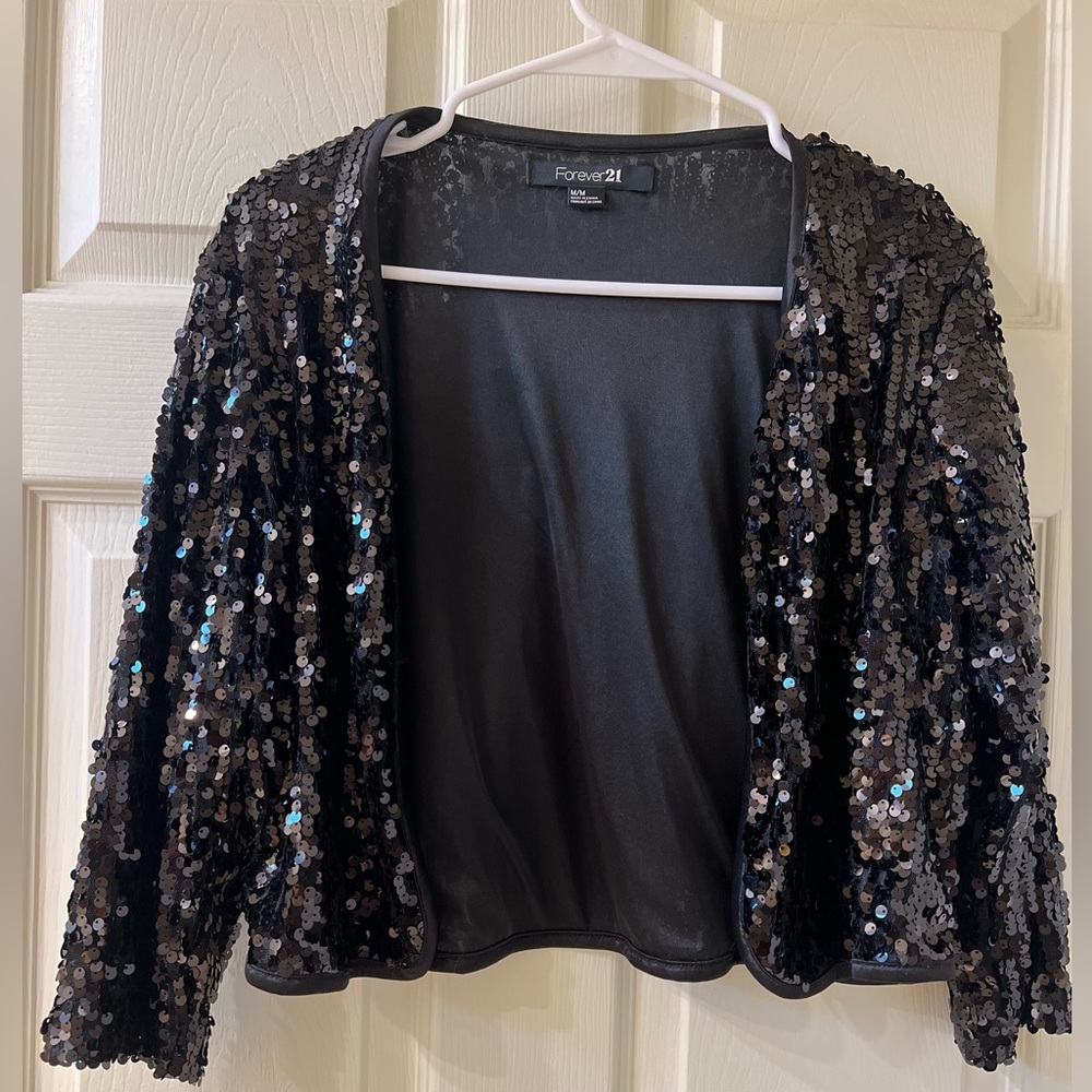 Forever 21 sequin jacket